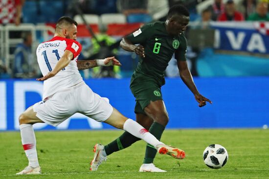 Футбол. ЧМ-2018. Матч Хорватия - Нигерия