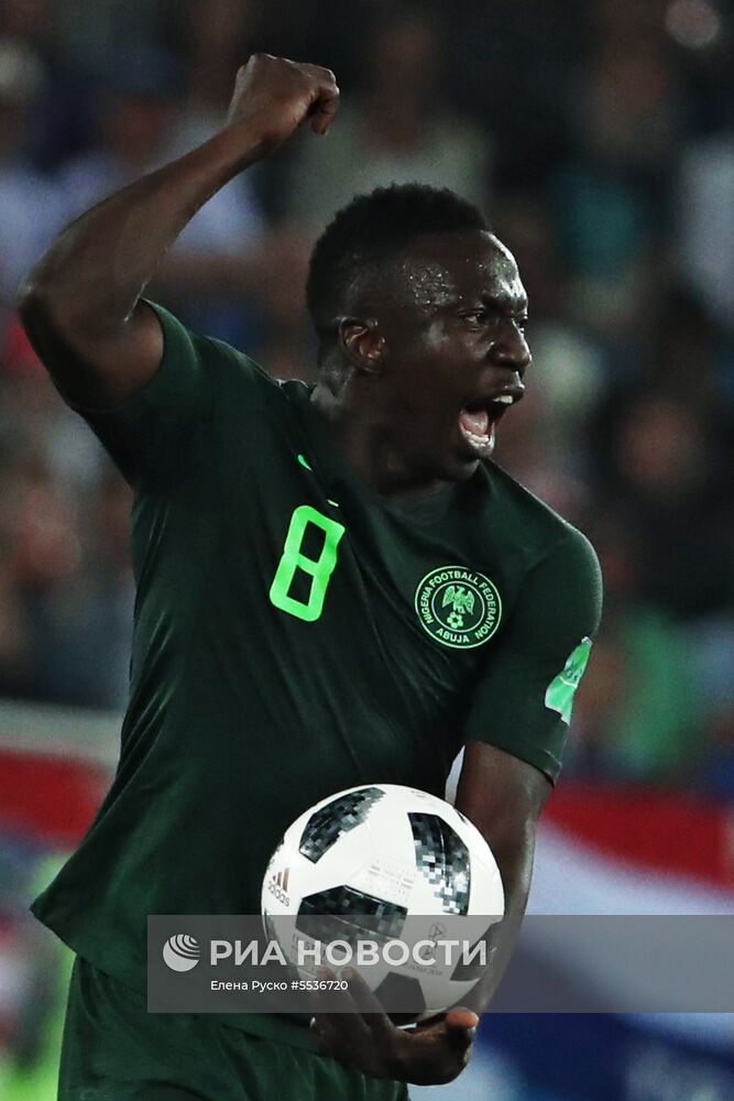 Футбол. ЧМ-2018. Матч Хорватия - Нигерия