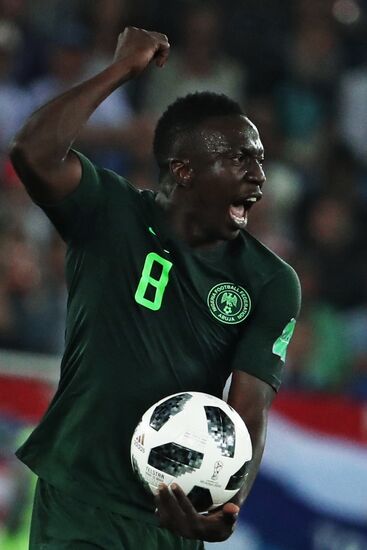 Футбол. ЧМ-2018. Матч Хорватия - Нигерия