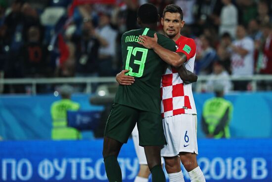 Футбол. ЧМ-2018. Матч Хорватия - Нигерия