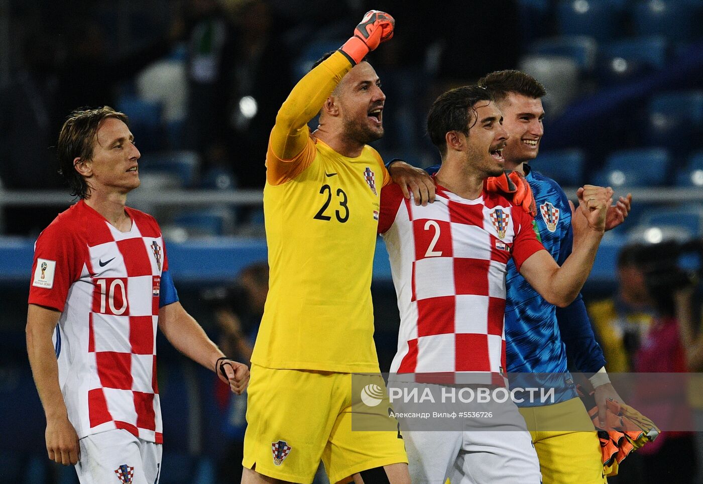 Футбол. ЧМ-2018. Матч Хорватия - Нигерия