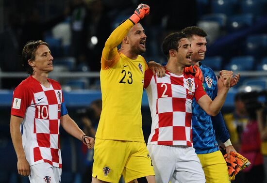 Футбол. ЧМ-2018. Матч Хорватия - Нигерия