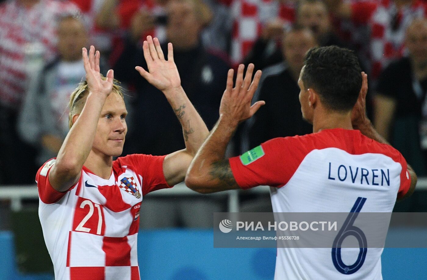 Футбол. ЧМ-2018. Матч Хорватия - Нигерия