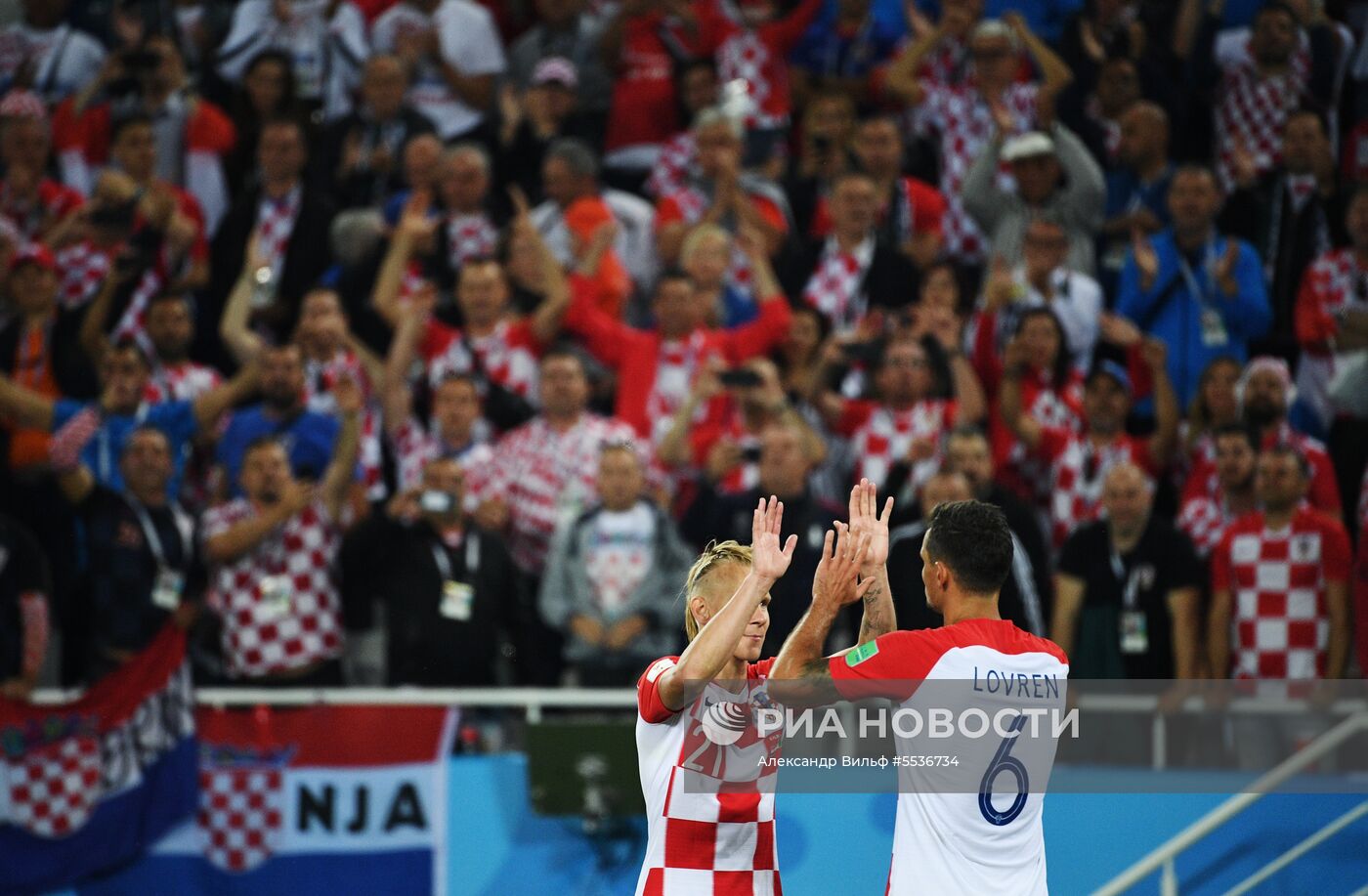 Футбол. ЧМ-2018. Матч Хорватия - Нигерия