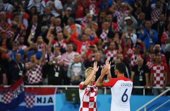 Футбол. ЧМ-2018. Матч Хорватия - Нигерия