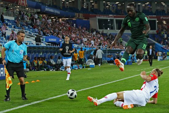 Футбол. ЧМ-2018. Матч Хорватия - Нигерия