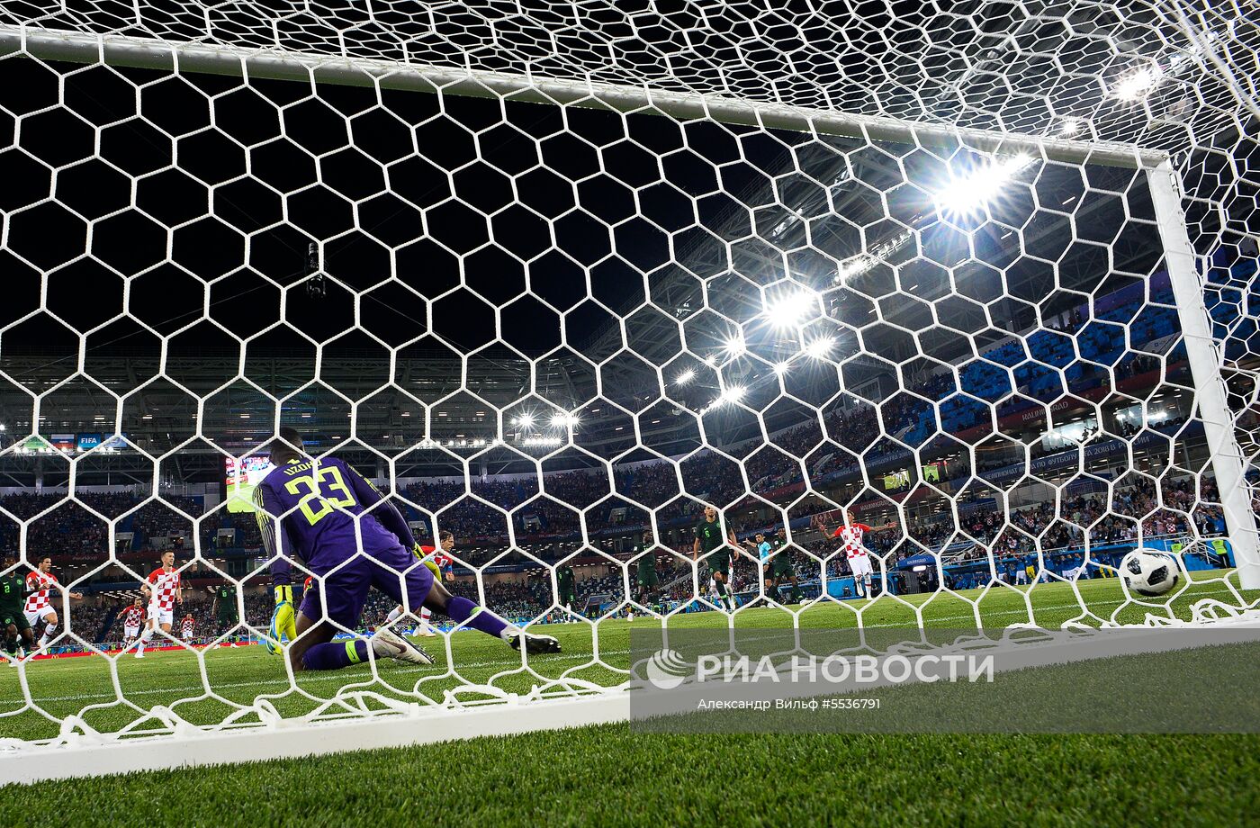 Футбол. ЧМ-2018. Матч Хорватия - Нигерия