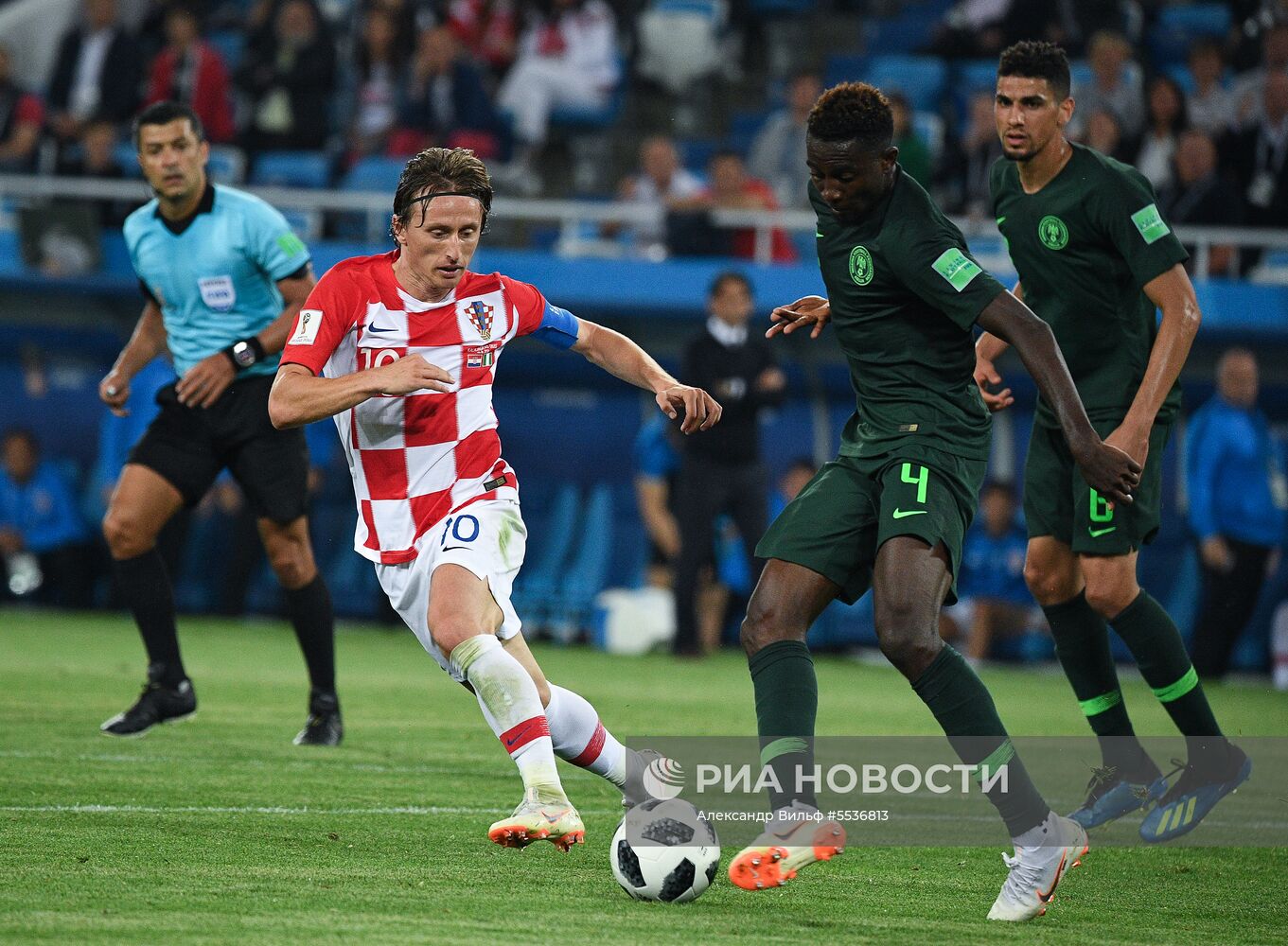 Футбол. ЧМ-2018. Матч Хорватия - Нигерия
