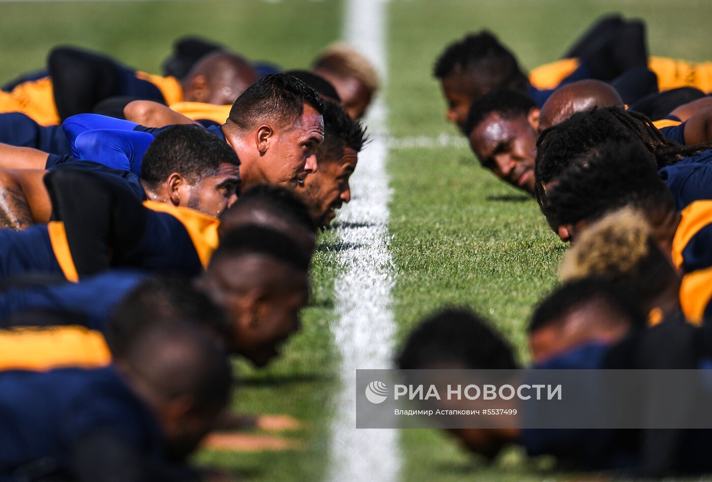 Футбол. ЧМ-2018. Тренировка сборной Панамы