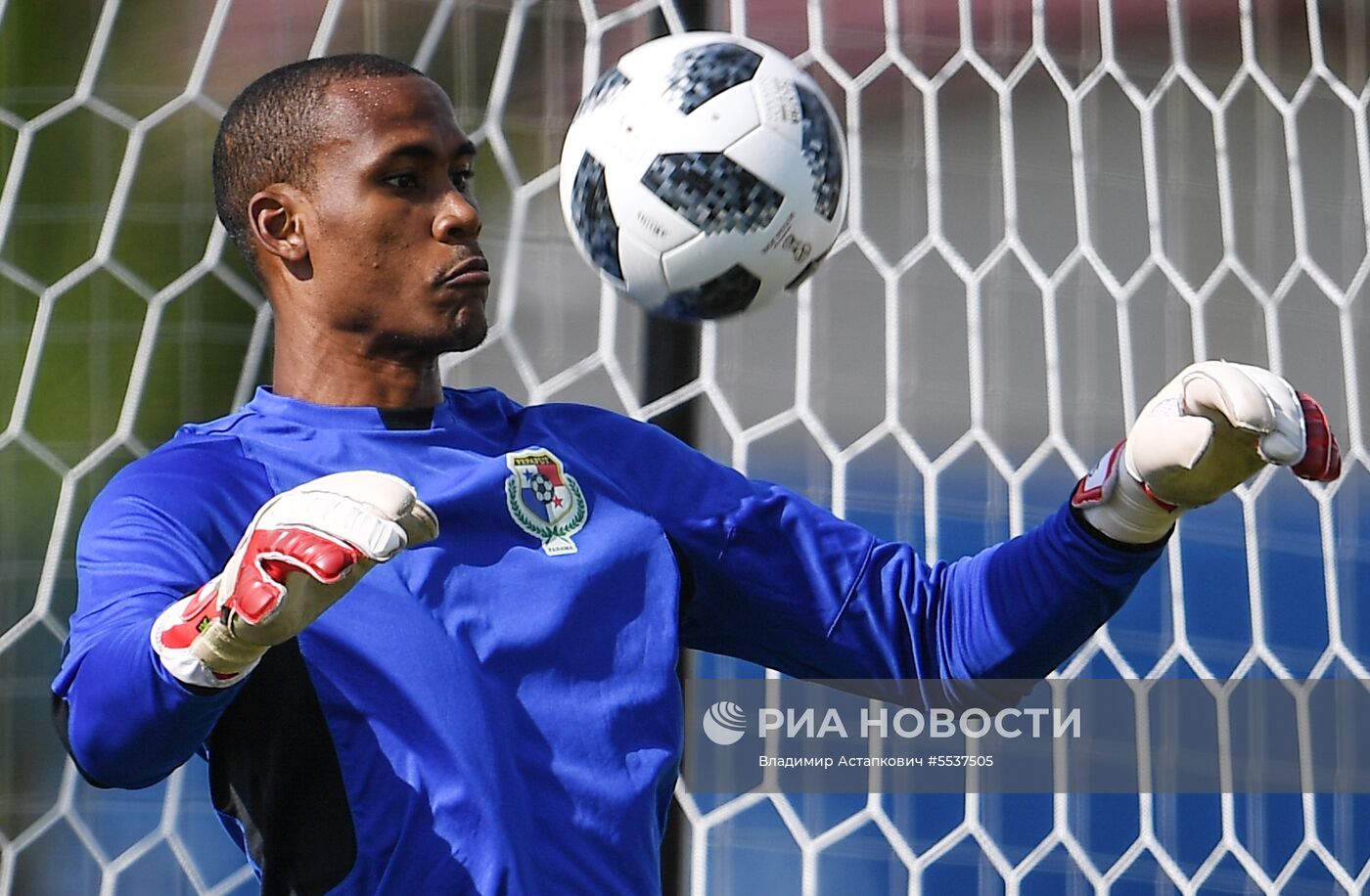 Футбол. ЧМ-2018. Тренировка сборной Панамы