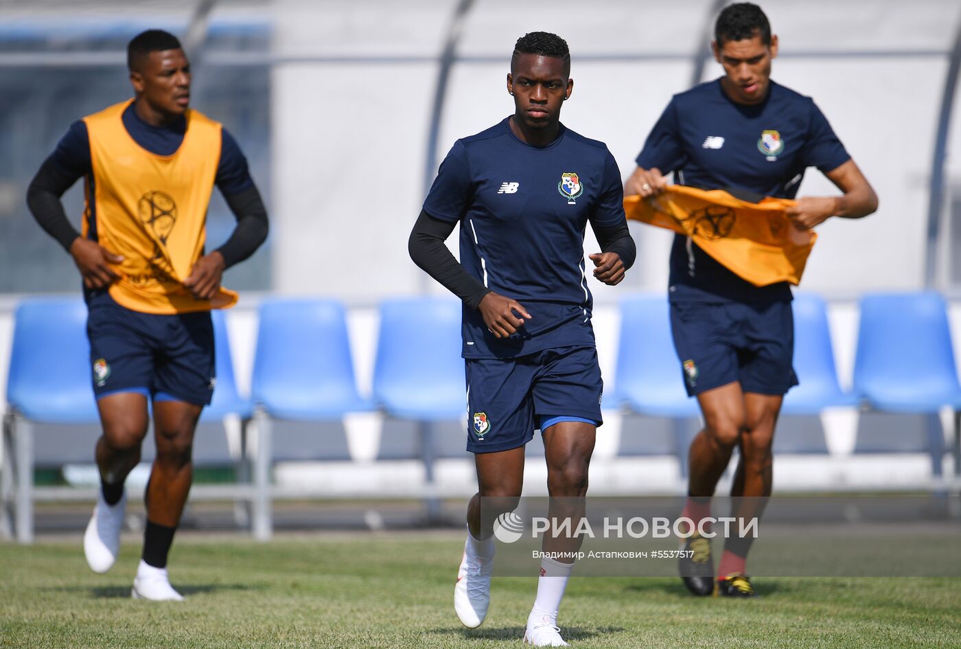 Футбол. ЧМ-2018. Тренировка сборной Панамы