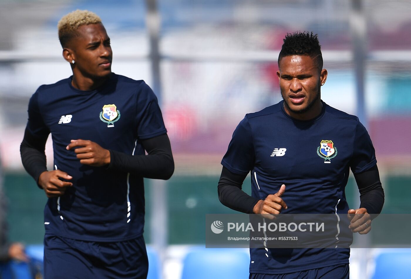 Футбол. ЧМ-2018. Тренировка сборной Панамы