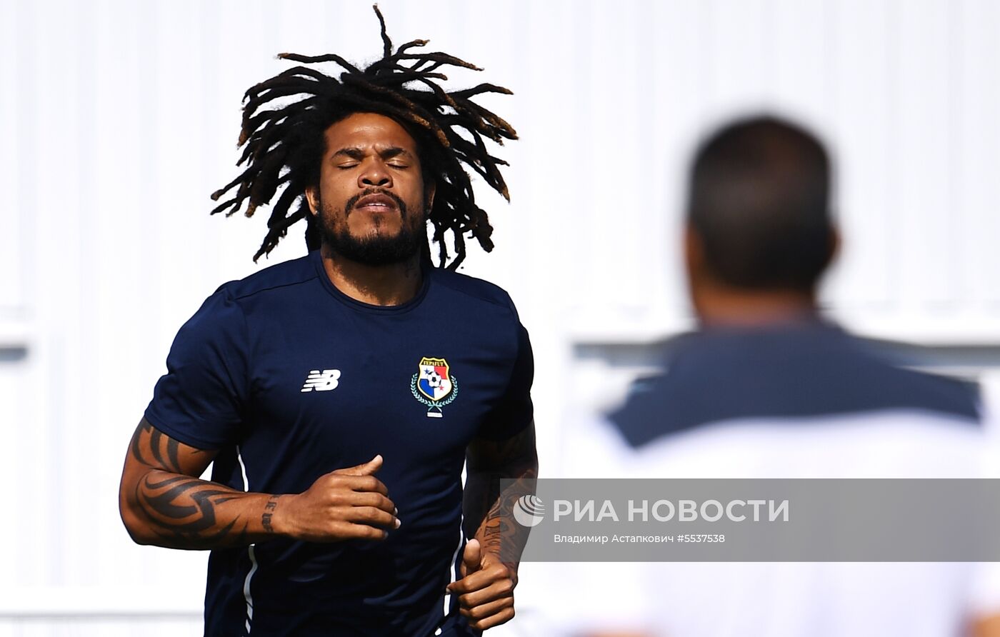 Футбол. ЧМ-2018. Тренировка сборной Панамы