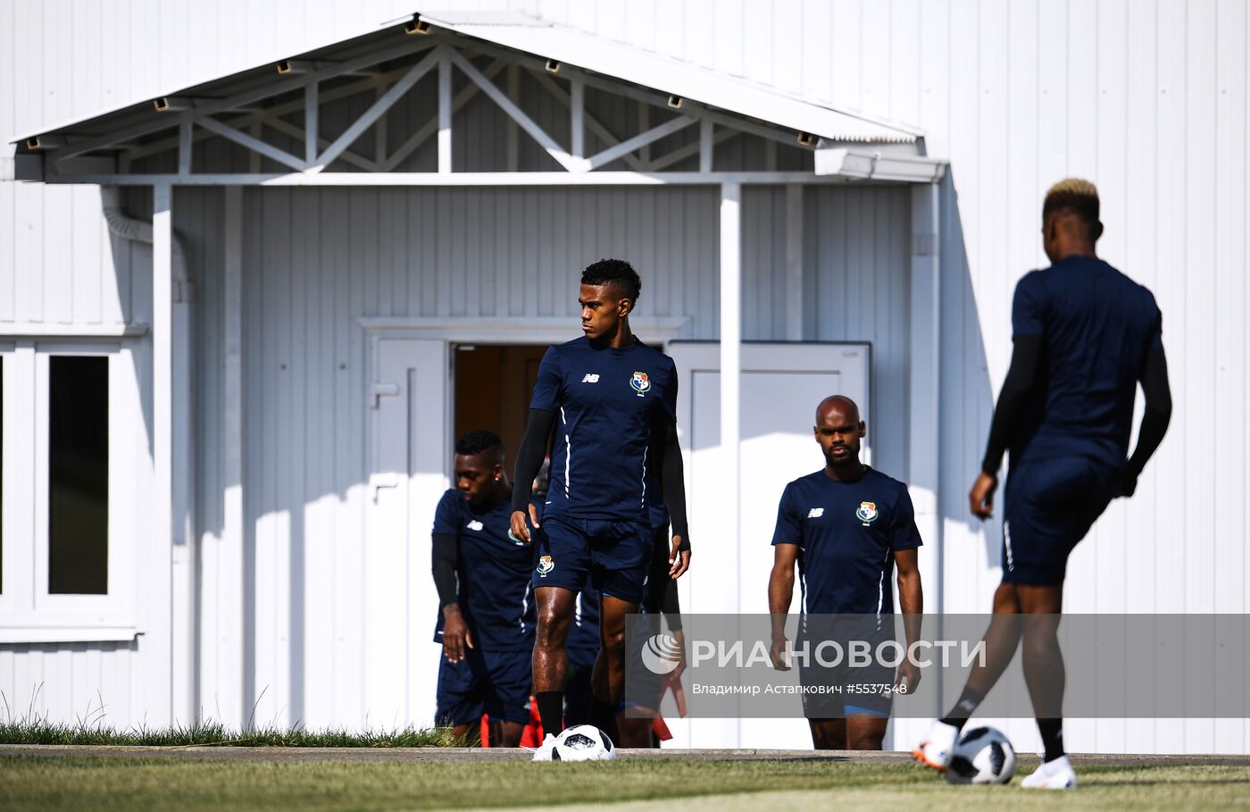 Футбол. ЧМ-2018. Тренировка сборной Панамы