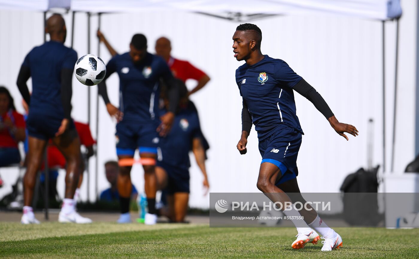 Футбол. ЧМ-2018. Тренировка сборной Панамы