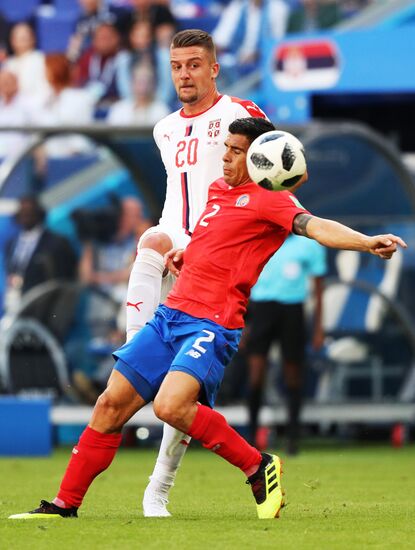 Футбол. ЧМ-2018. Матч Коста-Рика - Сербия 