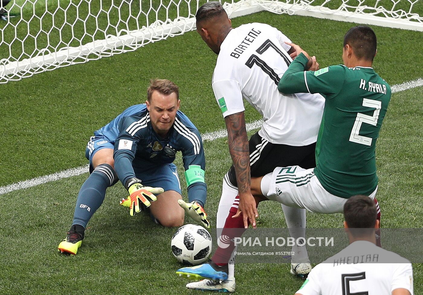 Футбол. ЧМ-2018. Матч Германия - Мексика 