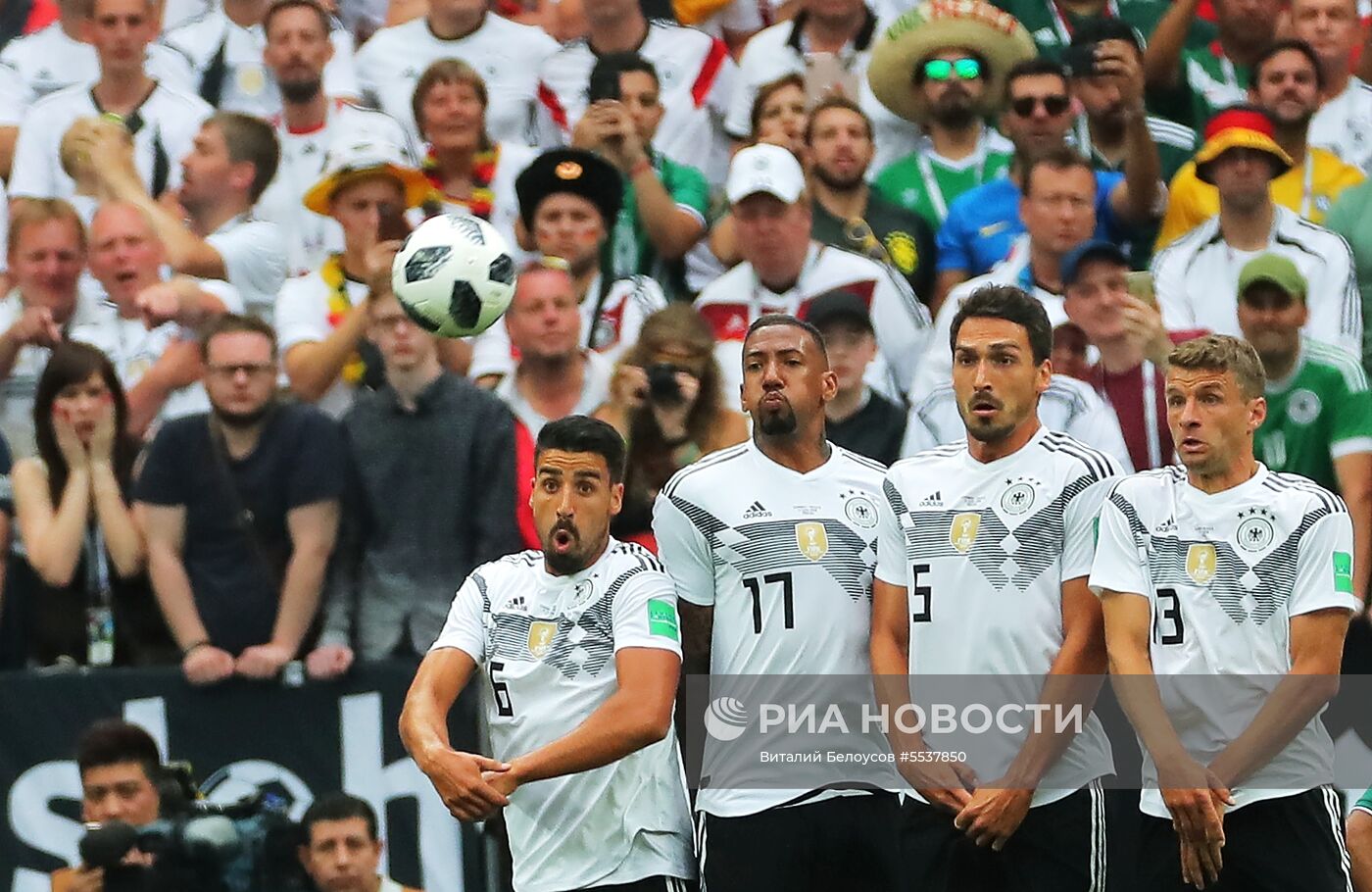 Футбол. ЧМ-2018. Матч Германия - Мексика