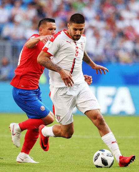 Футбол. ЧМ-2018. Матч Коста-Рика - Сербия 