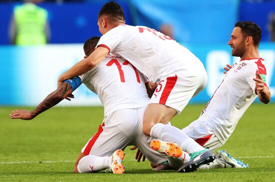 Футбол. ЧМ-2018. Матч Коста-Рика - Сербия 