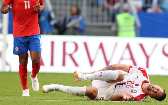 Футбол. ЧМ-2018. Матч Коста-Рика - Сербия 