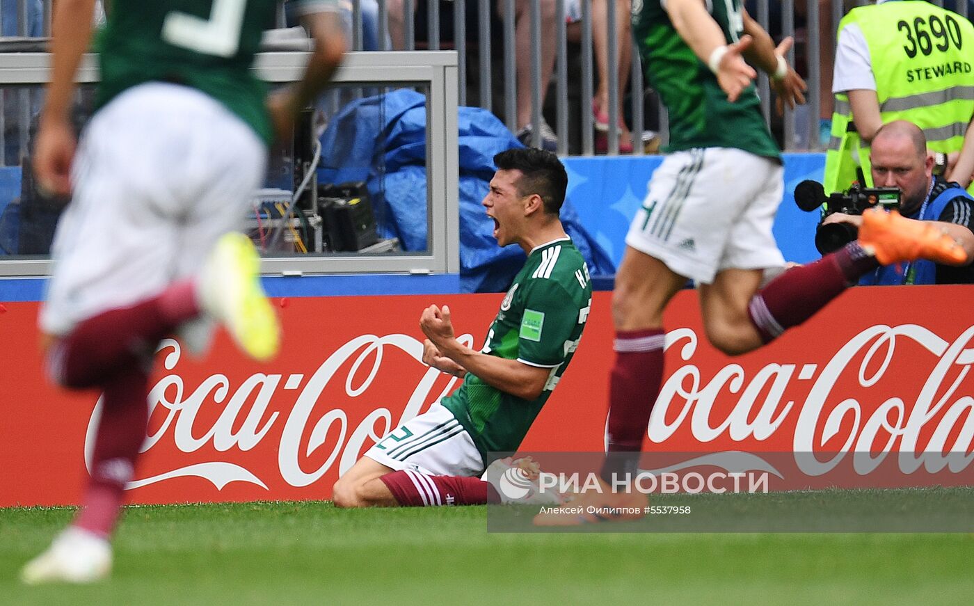 Футбол. ЧМ-2018. Матч Германия - Мексика
