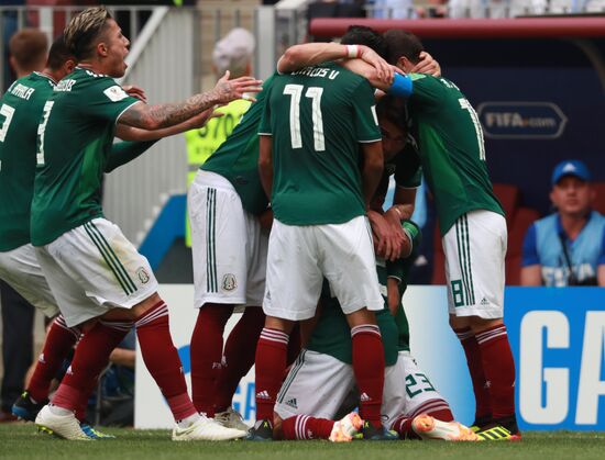 Футбол. ЧМ-2018. Матч Германия - Мексика 