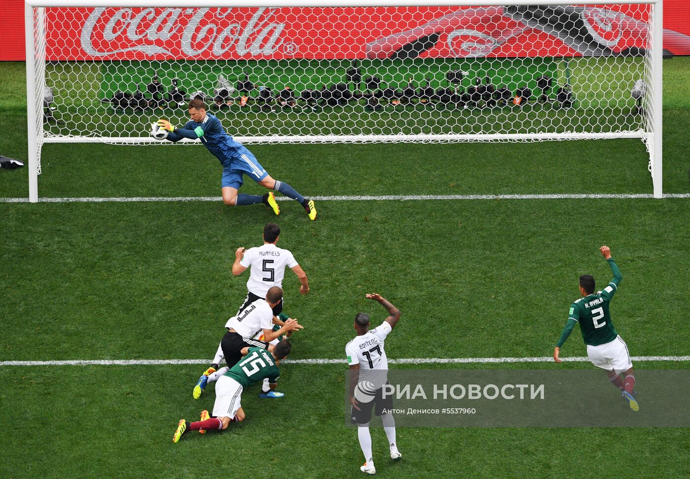 Футбол. ЧМ-2018. Матч Германия - Мексика