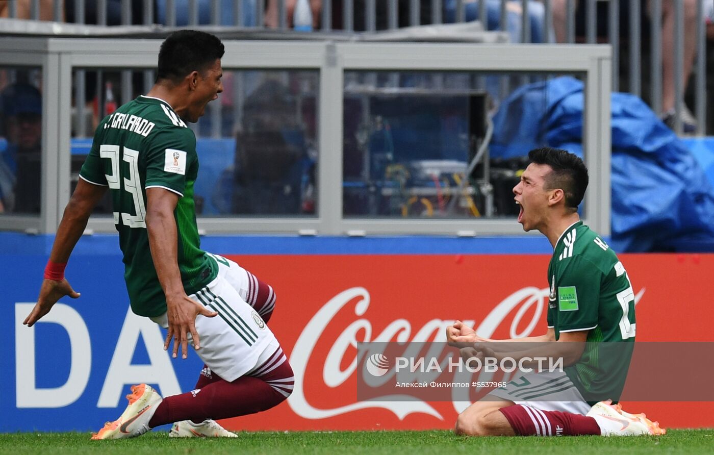 Футбол. ЧМ-2018. Матч Германия - Мексика