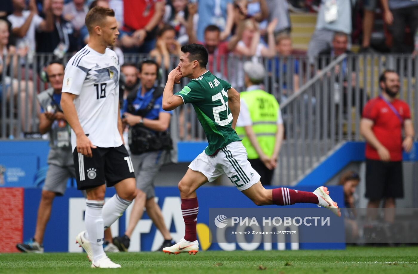 Футбол. ЧМ-2018. Матч Германия - Мексика