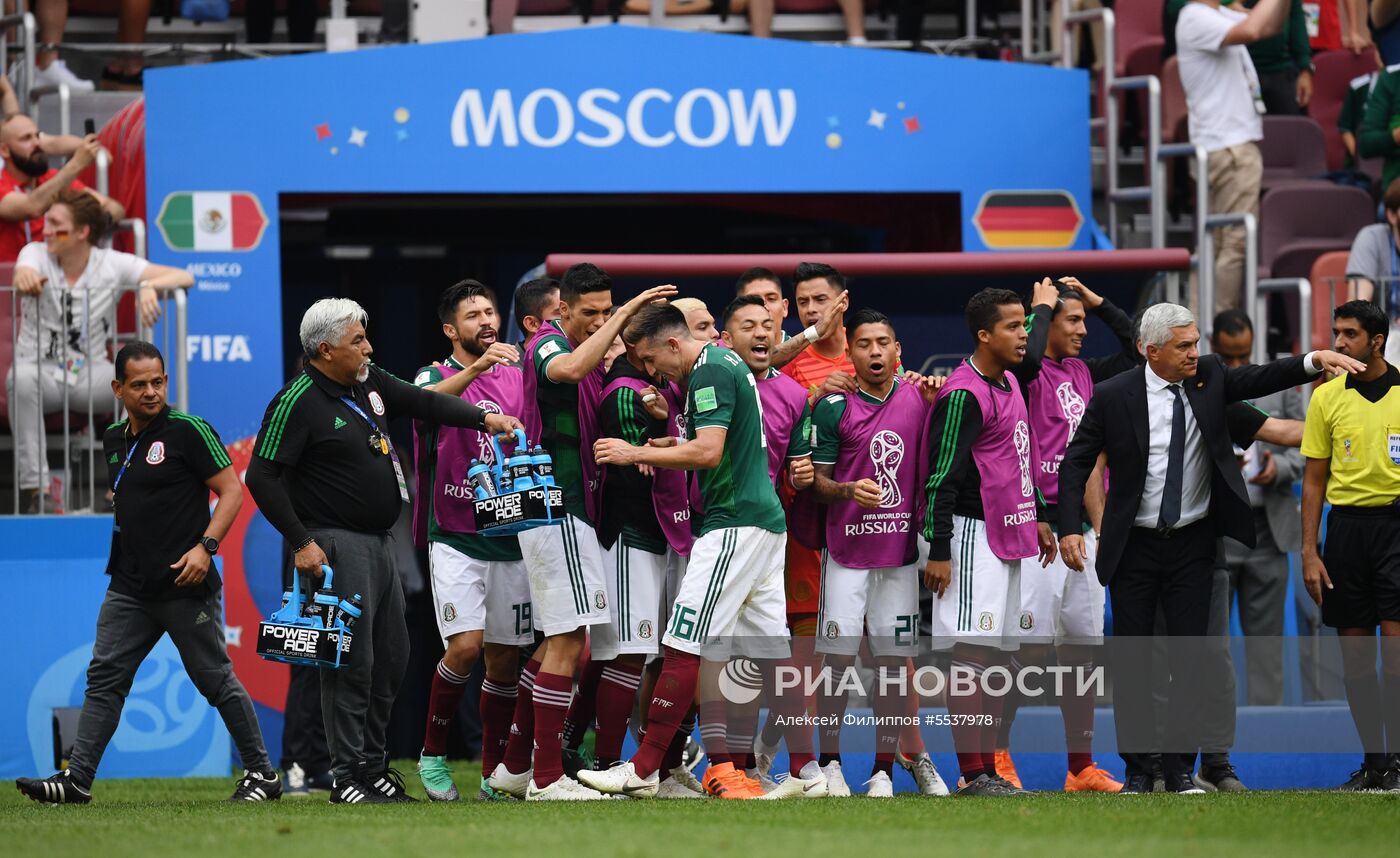 Футбол. ЧМ-2018. Матч Германия - Мексика