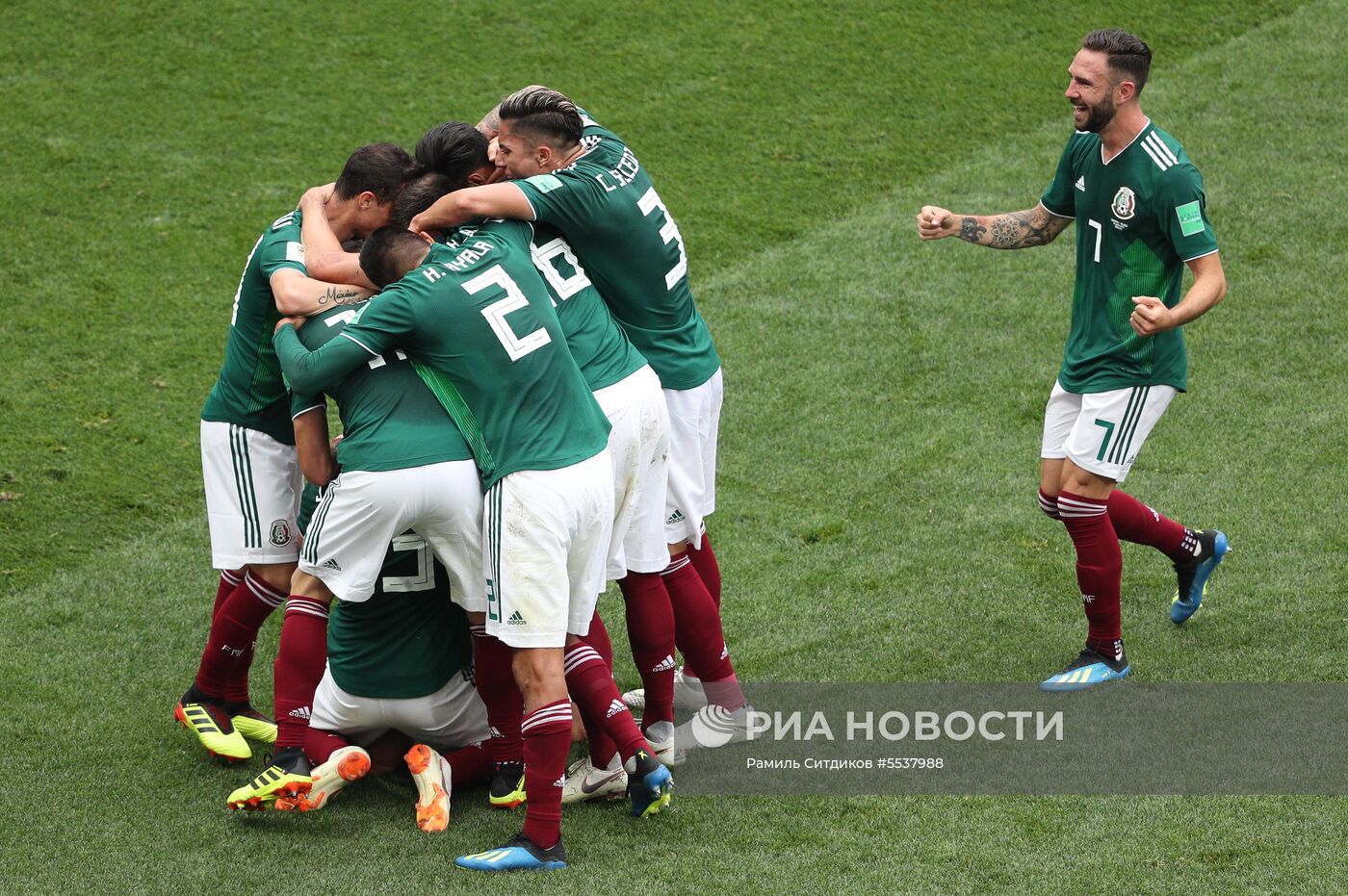 Футбол. ЧМ-2018. Матч Германия - Мексика