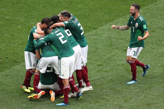 Футбол. ЧМ-2018. Матч Германия - Мексика 