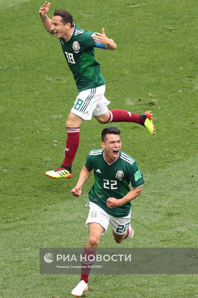 Футбол. ЧМ-2018. Матч Германия - Мексика 
