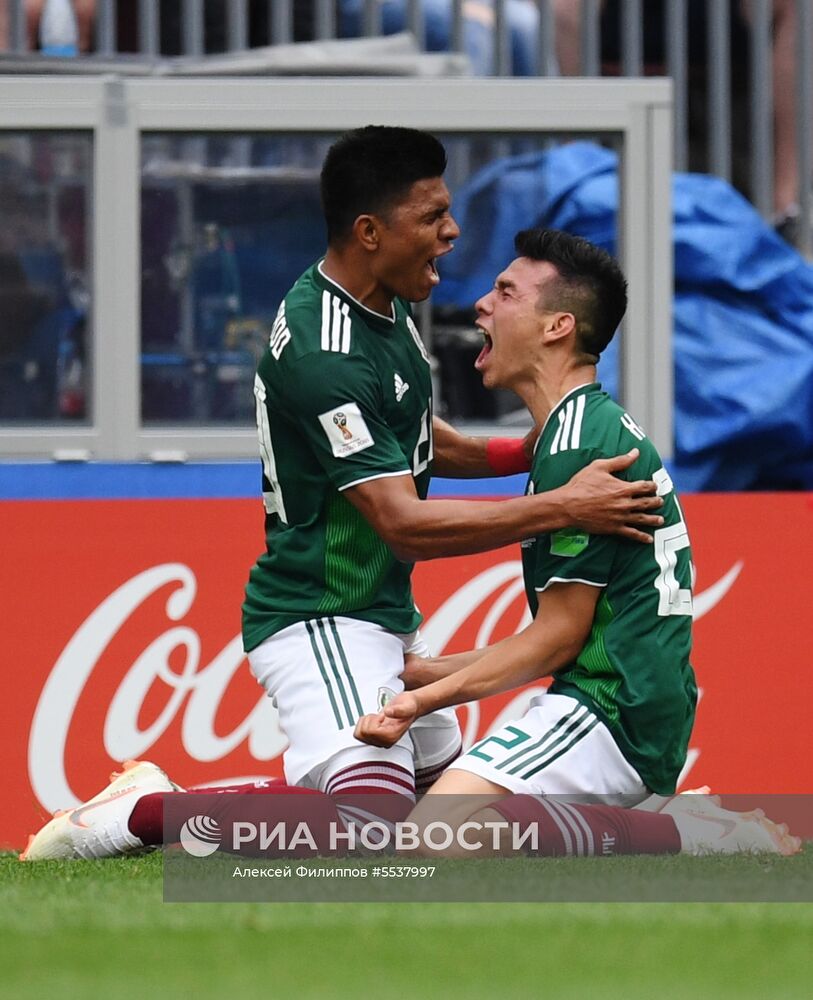 Футбол. ЧМ-2018. Матч Германия - Мексика 