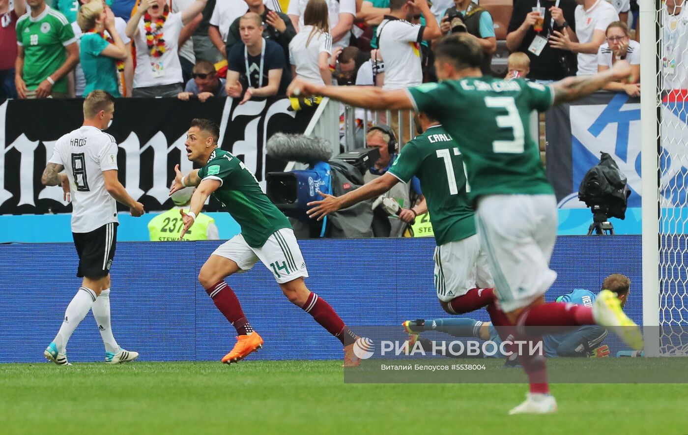 Футбол. ЧМ-2018. Матч Германия - Мексика 