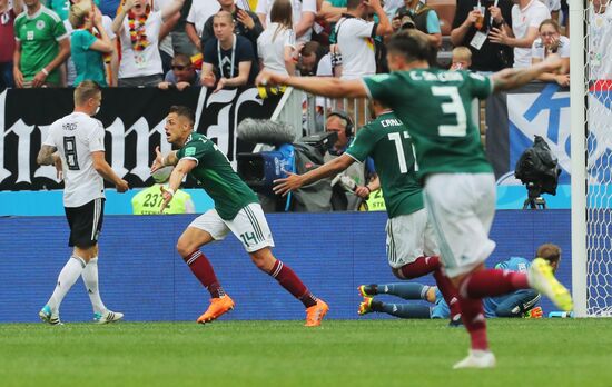 Футбол. ЧМ-2018. Матч Германия - Мексика 