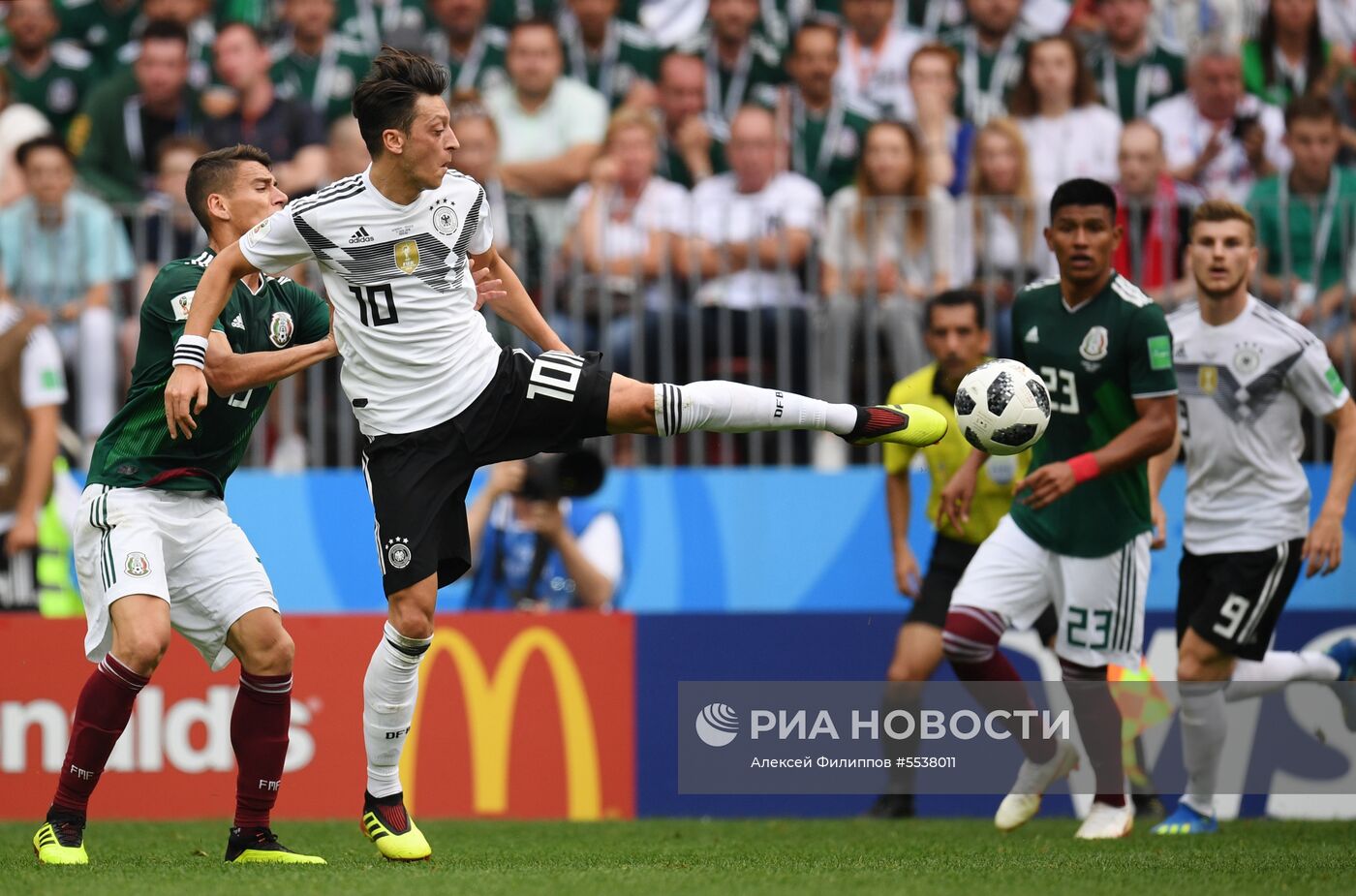Футбол. ЧМ-2018. Матч Германия - Мексика 