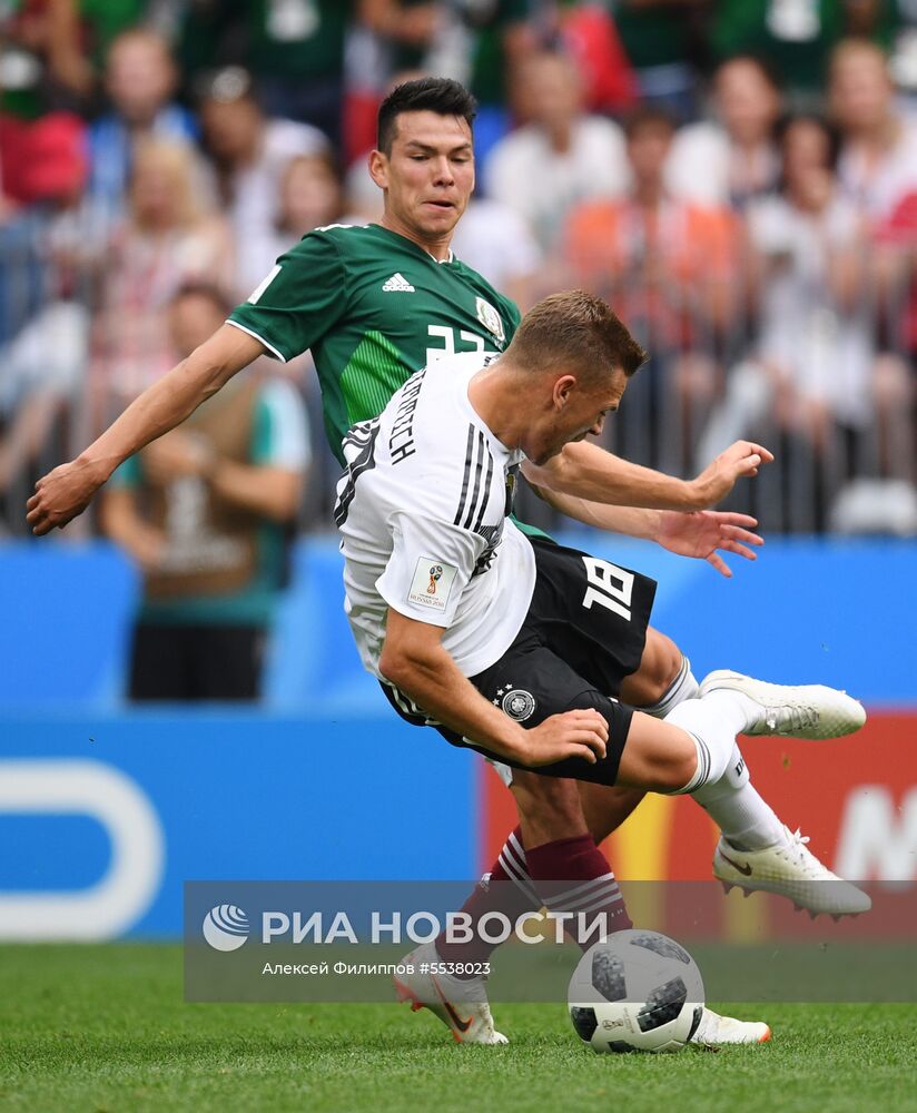 Футбол. ЧМ-2018. Матч Германия - Мексика 
