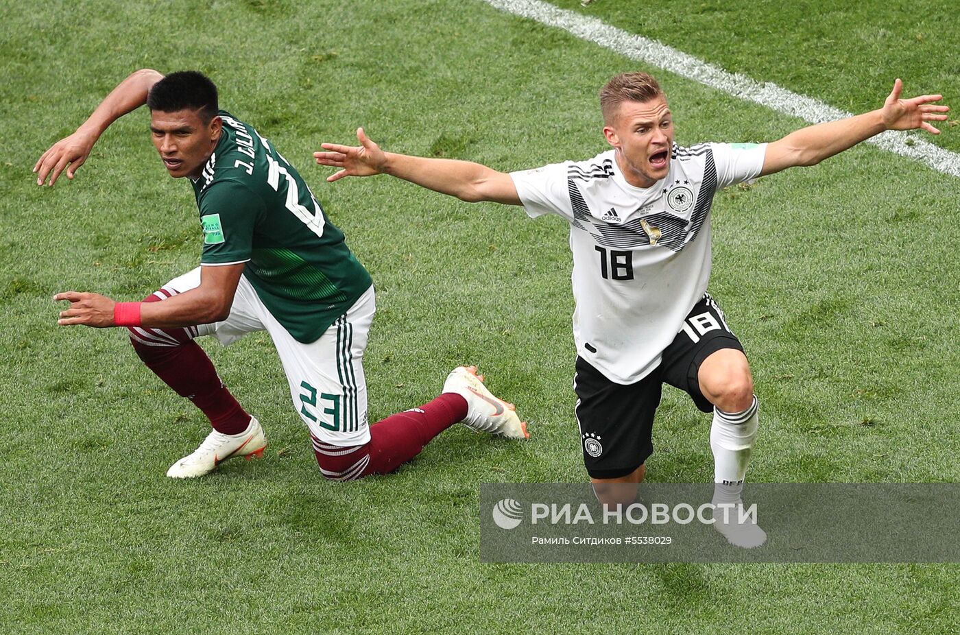 Футбол. ЧМ-2018. Матч Германия - Мексика 