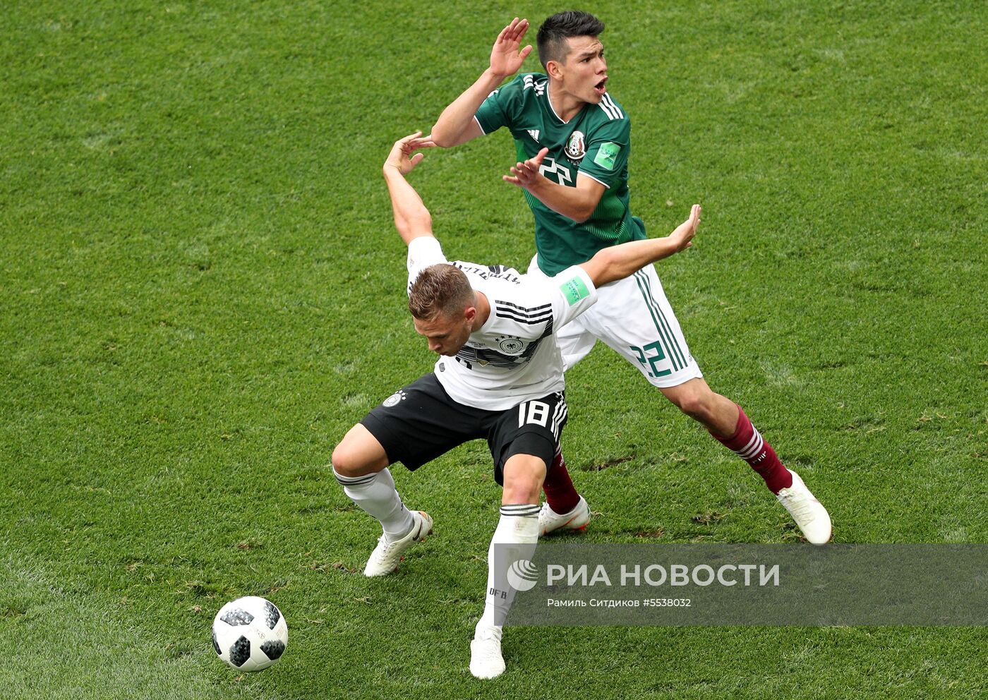 Футбол. ЧМ-2018. Матч Германия - Мексика 