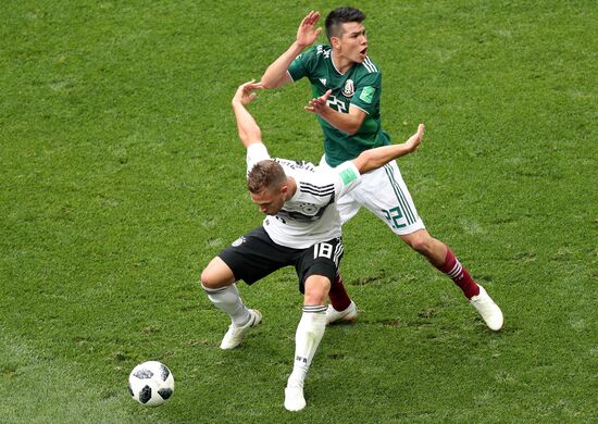 Футбол. ЧМ-2018. Матч Германия - Мексика 