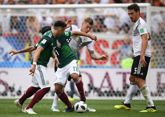 Футбол. ЧМ-2018. Матч Германия - Мексика 