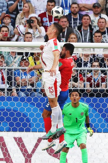 Футбол. ЧМ-2018. Матч Коста-Рика - Сербия 