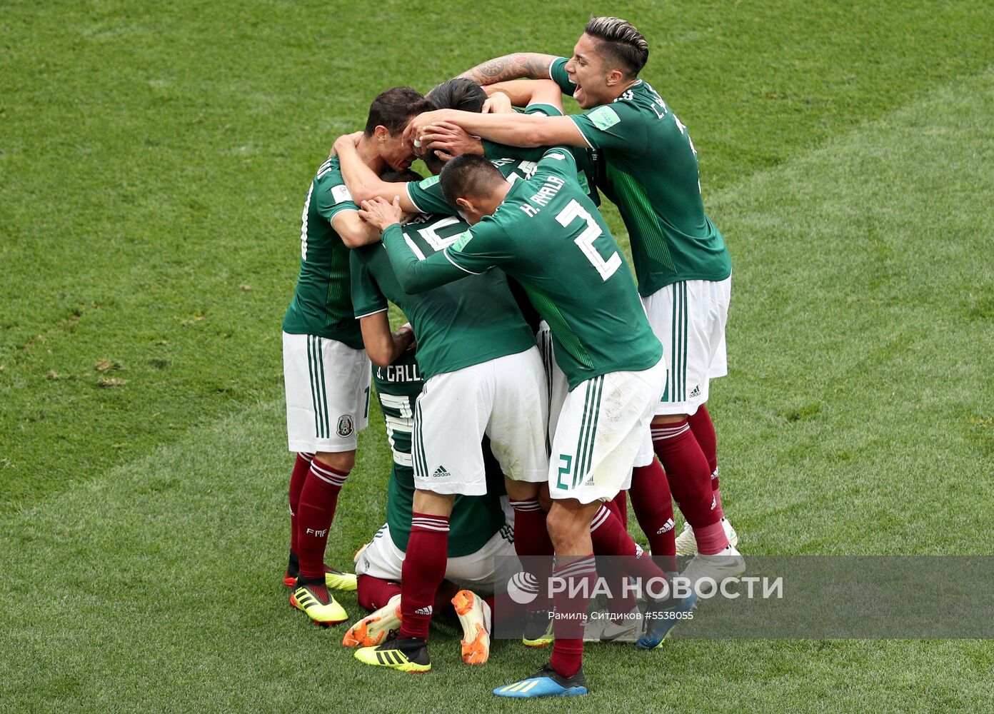 Футбол. ЧМ-2018. Матч Германия - Мексика
