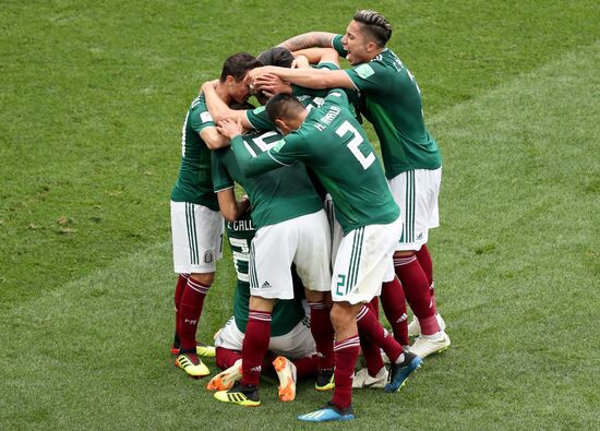 Футбол. ЧМ-2018. Матч Германия - Мексика 