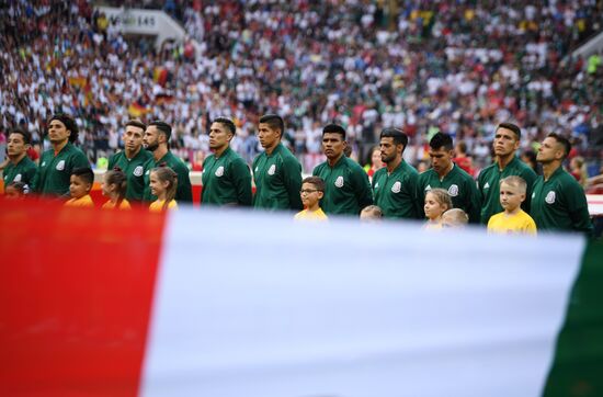 Футбол. ЧМ-2018. Матч Германия - Мексика 