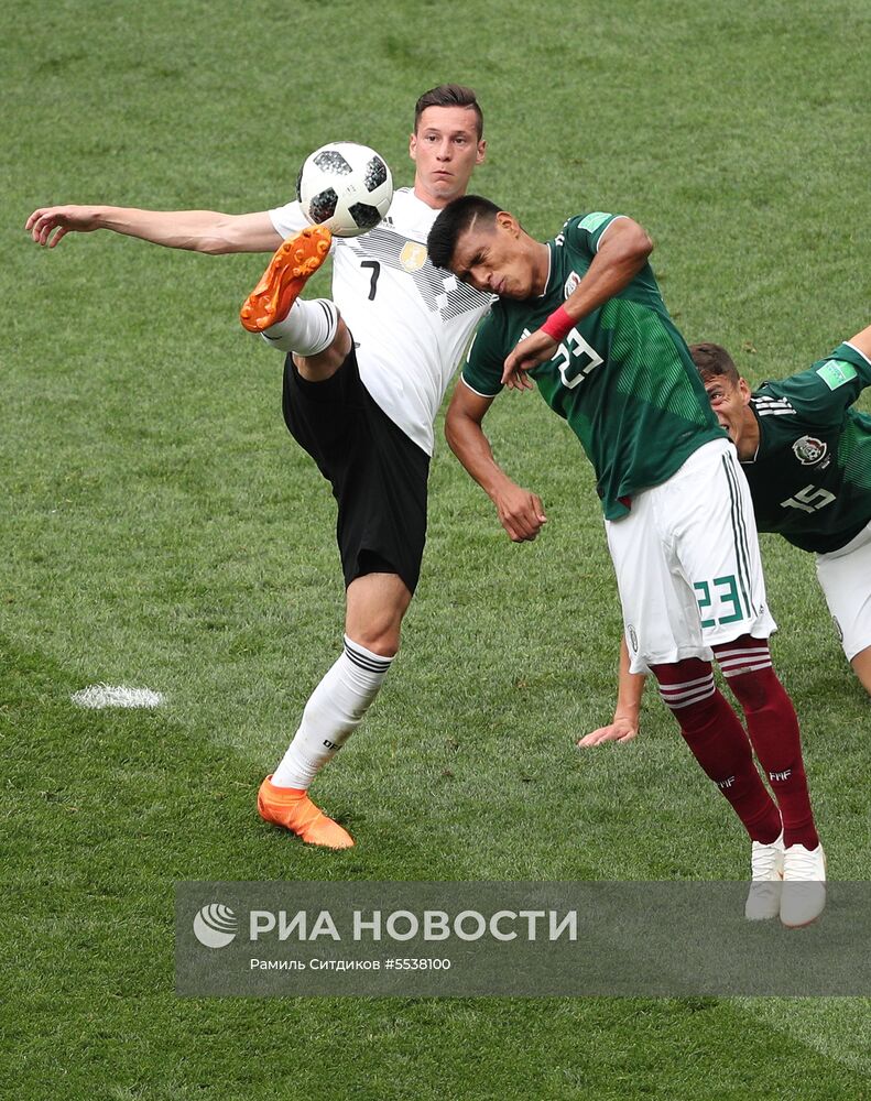 Футбол. ЧМ-2018. Матч Германия - Мексика