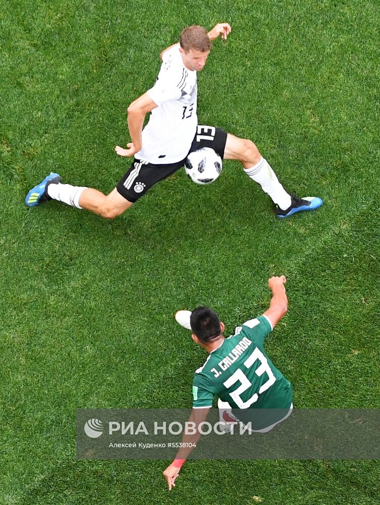 Футбол. ЧМ-2018. Матч Германия - Мексика 