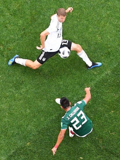 Футбол. ЧМ-2018. Матч Германия - Мексика 